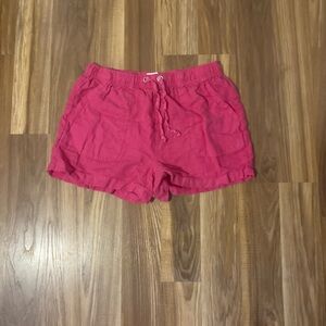 C&C California Pink linen Shorts